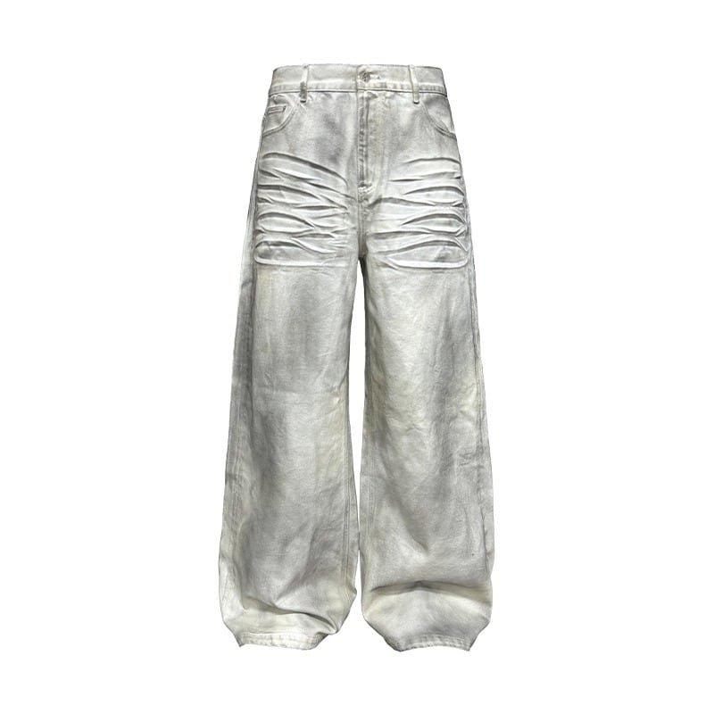JCAESAR STUDIO Dirty White Denim | INVADER