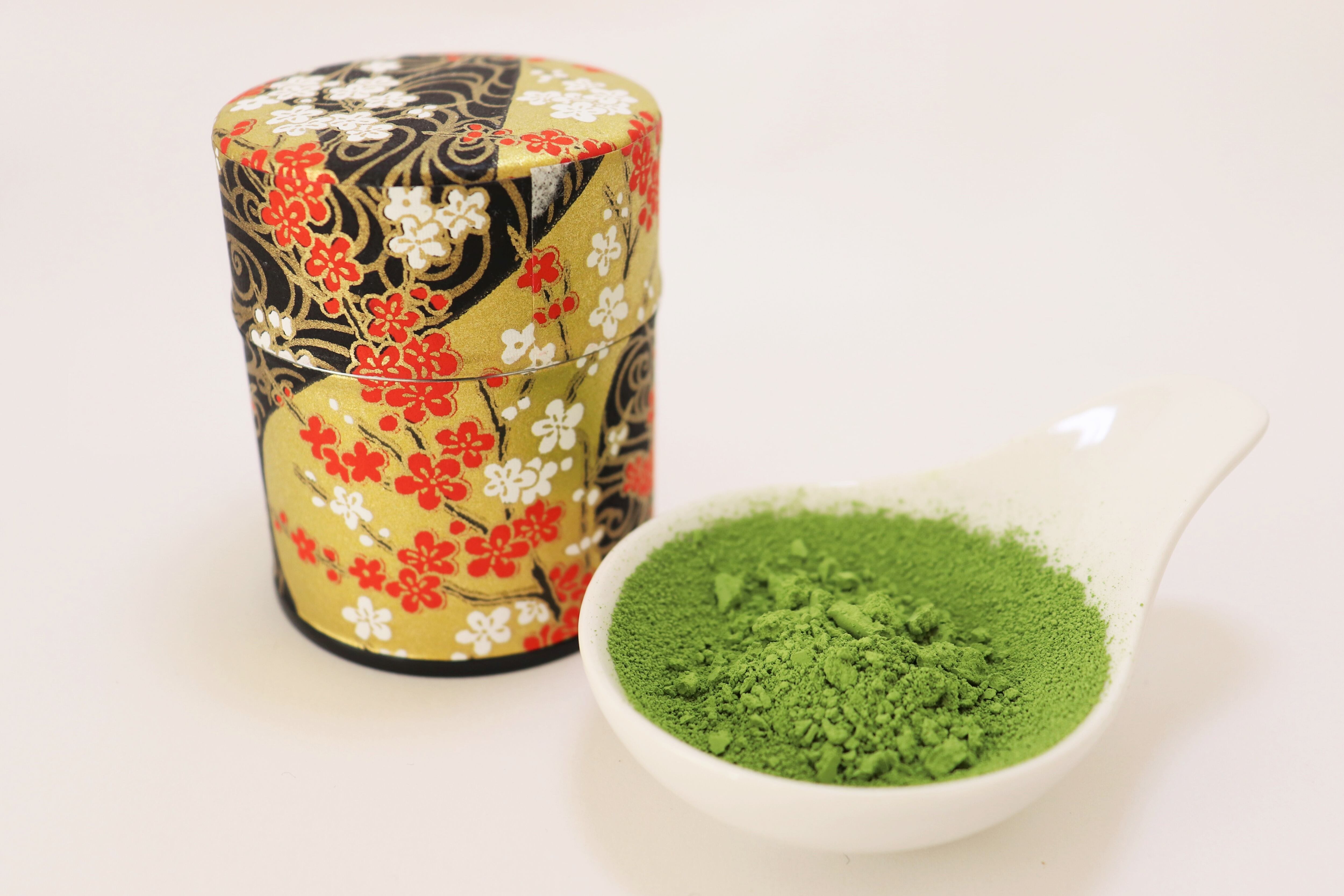 鳥】缶入りオリジナルブレンド宇治抹茶 | Theanine Co., Ltd.