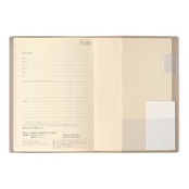 能率 NOLTY 手帳 2025年 4月始まり A5 ウィークリー メモ エクリ 2 ベージュ 9674