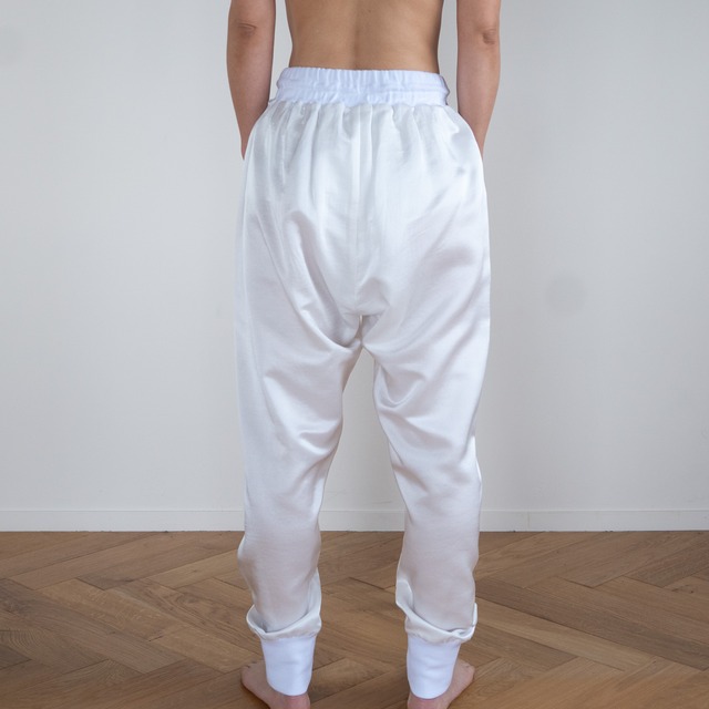 サルエルパンツ Silk x Cotton