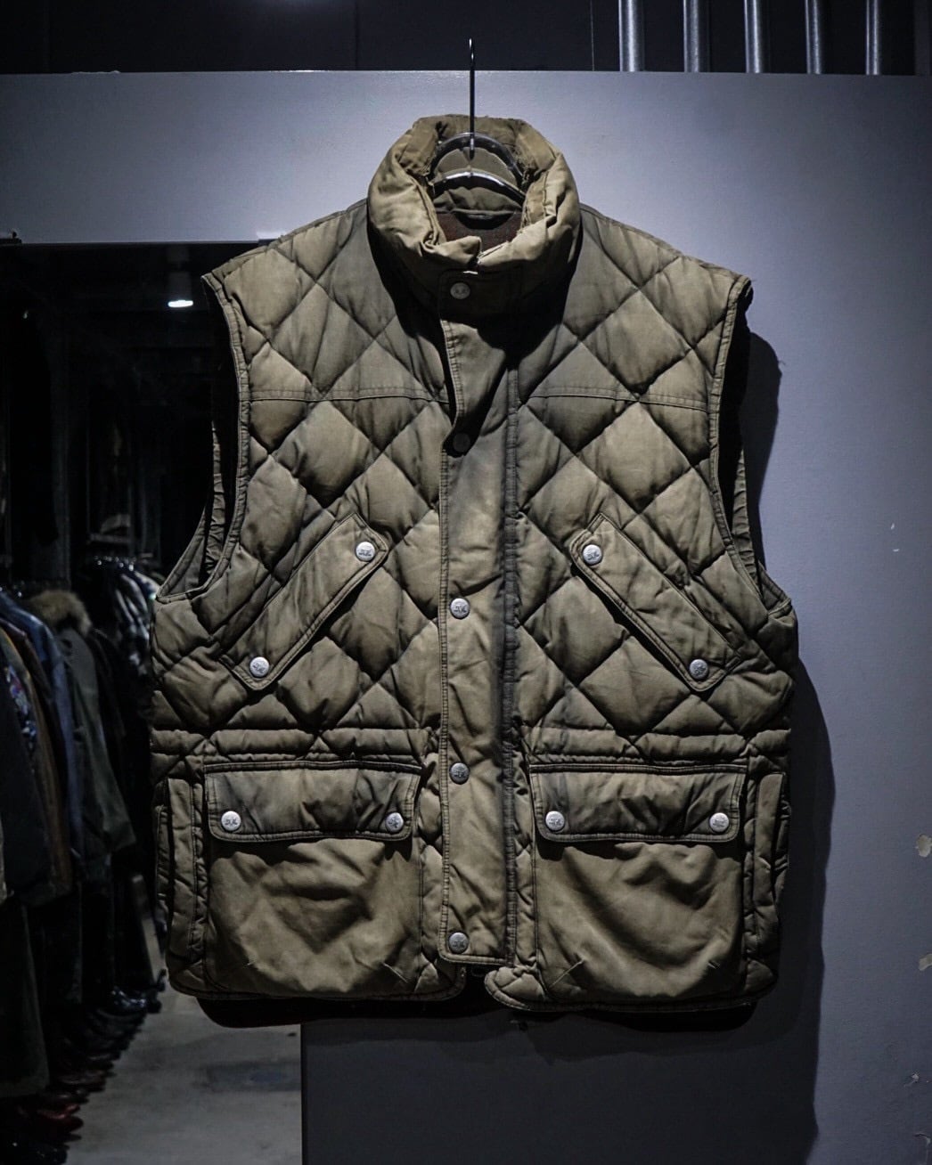 add (C) vintage】“Willis & Geiger” Vintage Down Vest | Caka(カカ