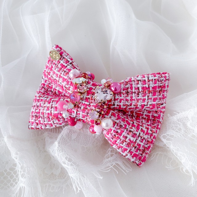 1【バレッタ】Couture Ribbon〔Italy〕