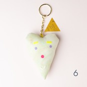 < mimirazumuika > ハートのキーホルダー