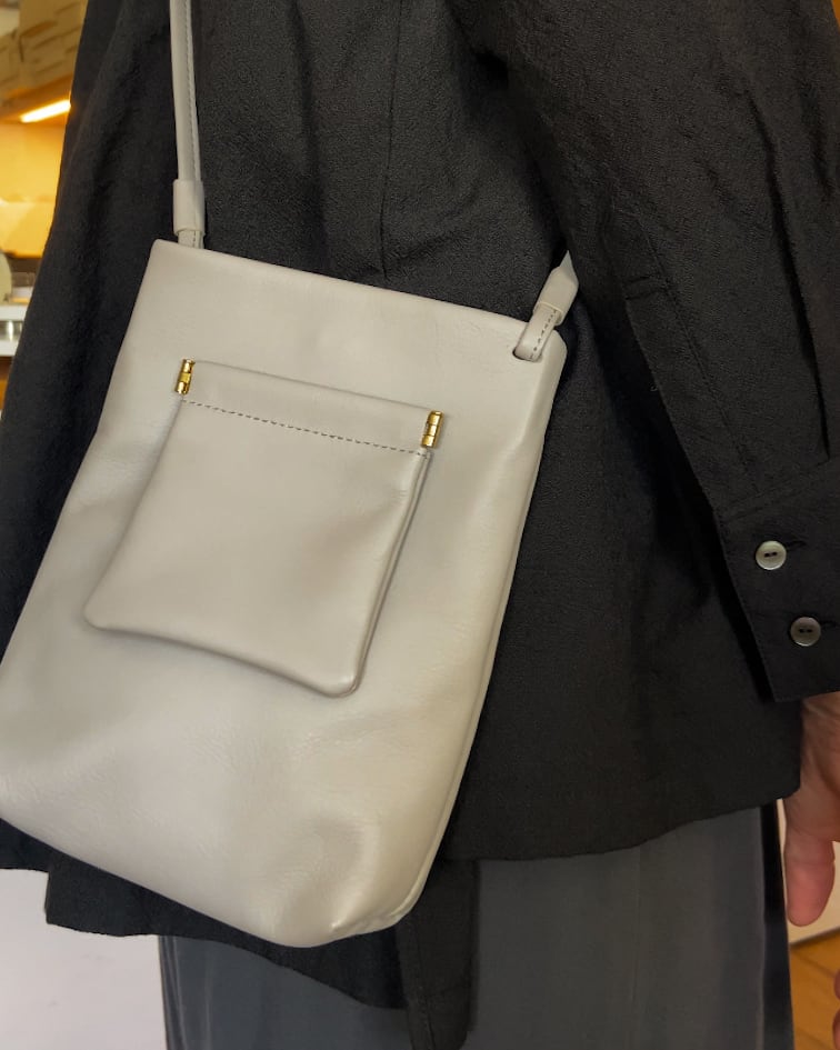 evam eva ミニショルダーバッグ mini shoulder bag | evam eva 通信
