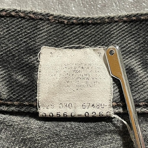 【W32 L36】 メキシコ製 usa levi's black 560 詳細写真6