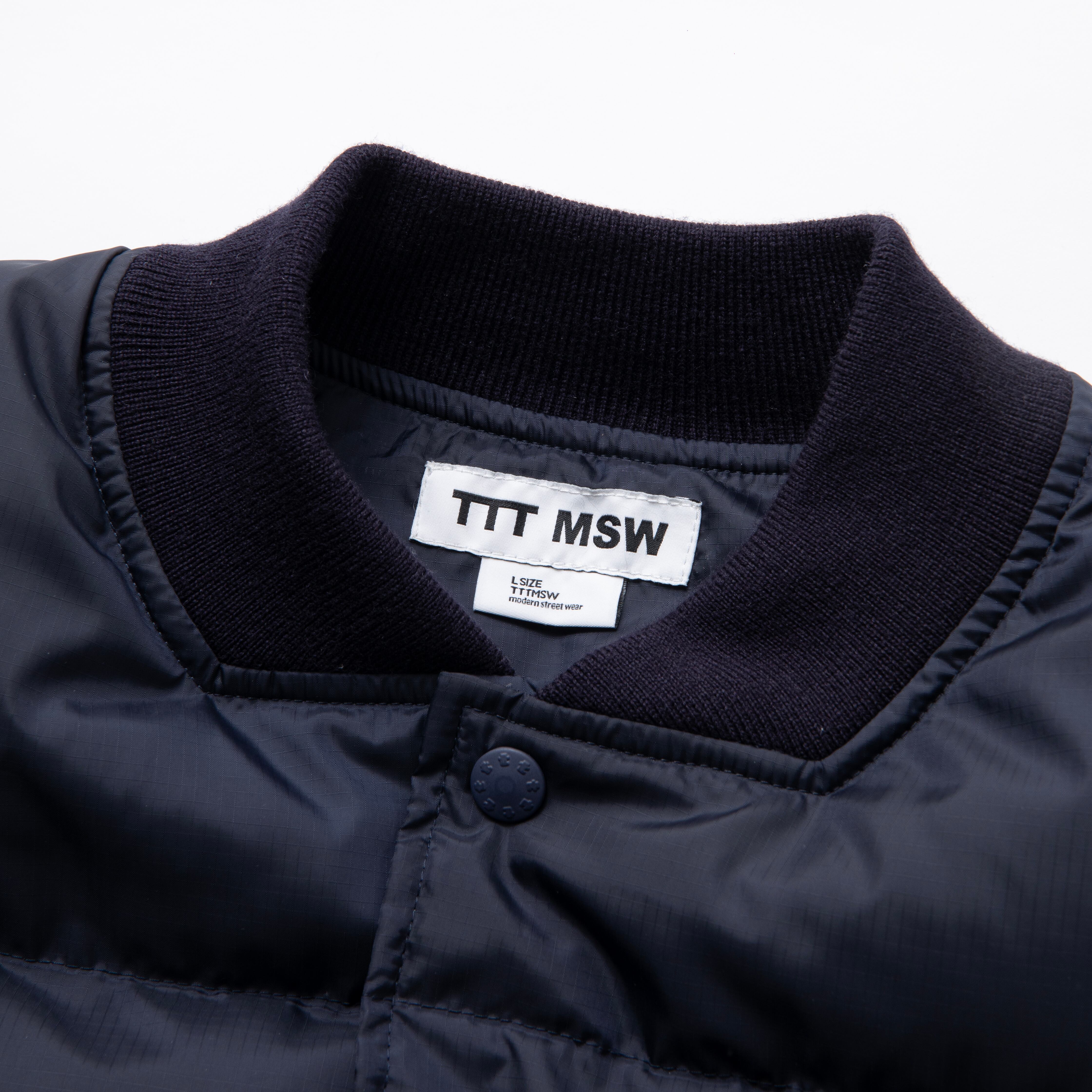 Down varsity jacket (NAVY) | TTTMSW