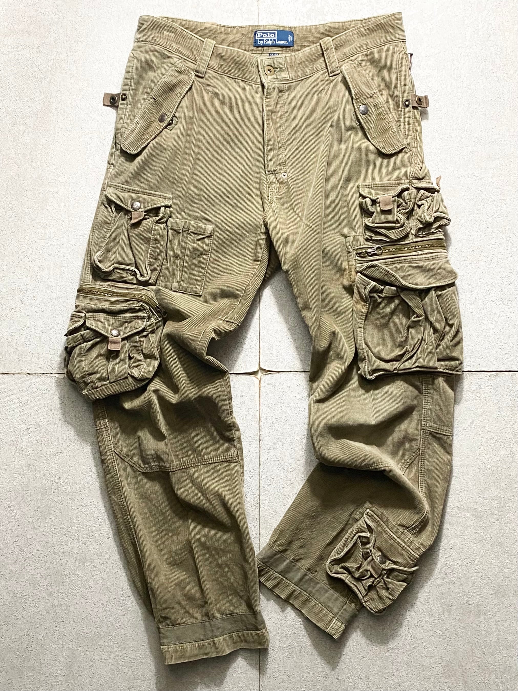 vintage POLO by RALPH LAUREN corduroy parachute pants | NOIR ONLINE