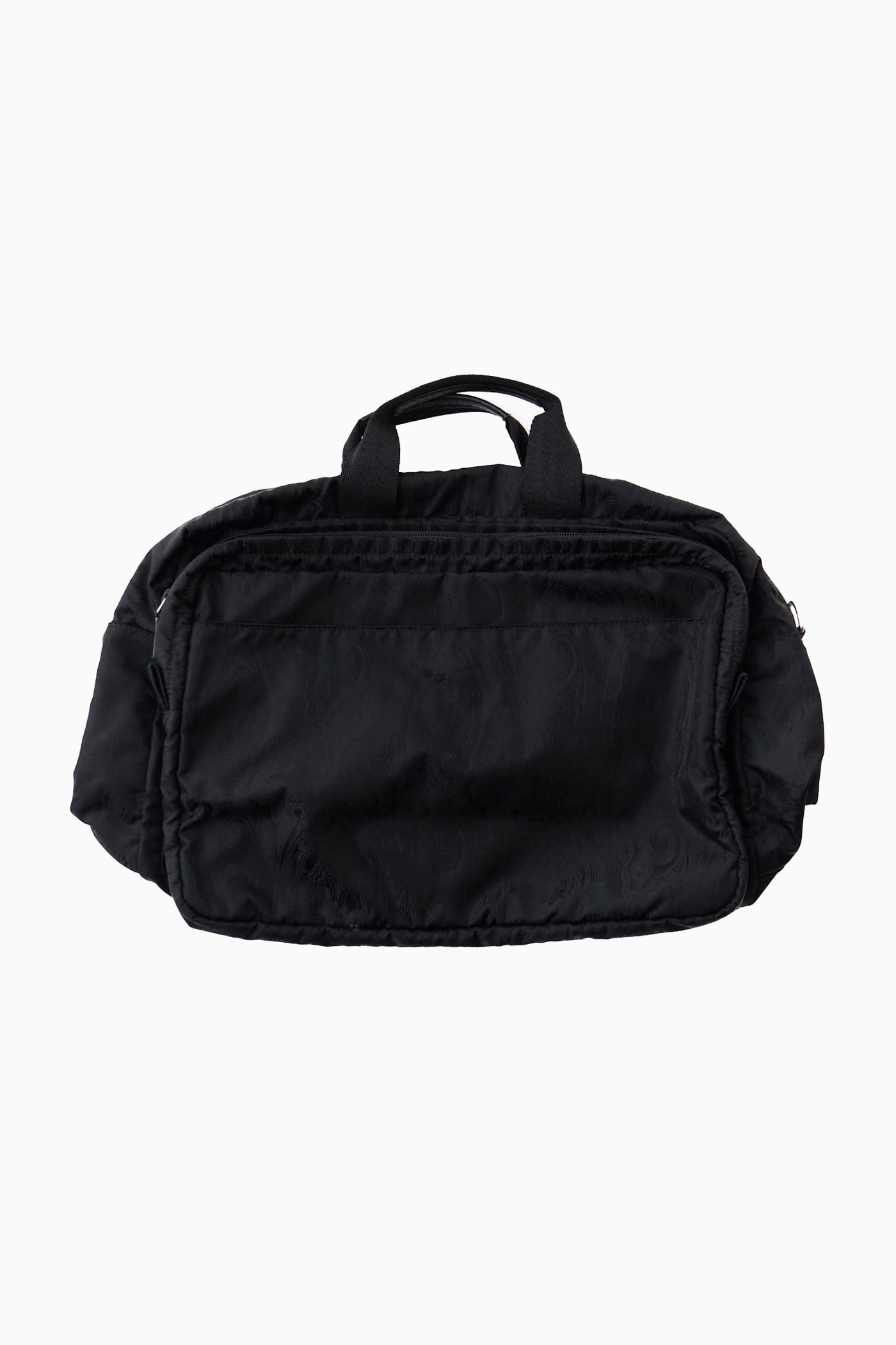 MADE IN ITALY ETRO BLACK PAISLEY DUFFLE BAG