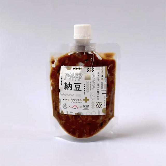 アウトドア納豆