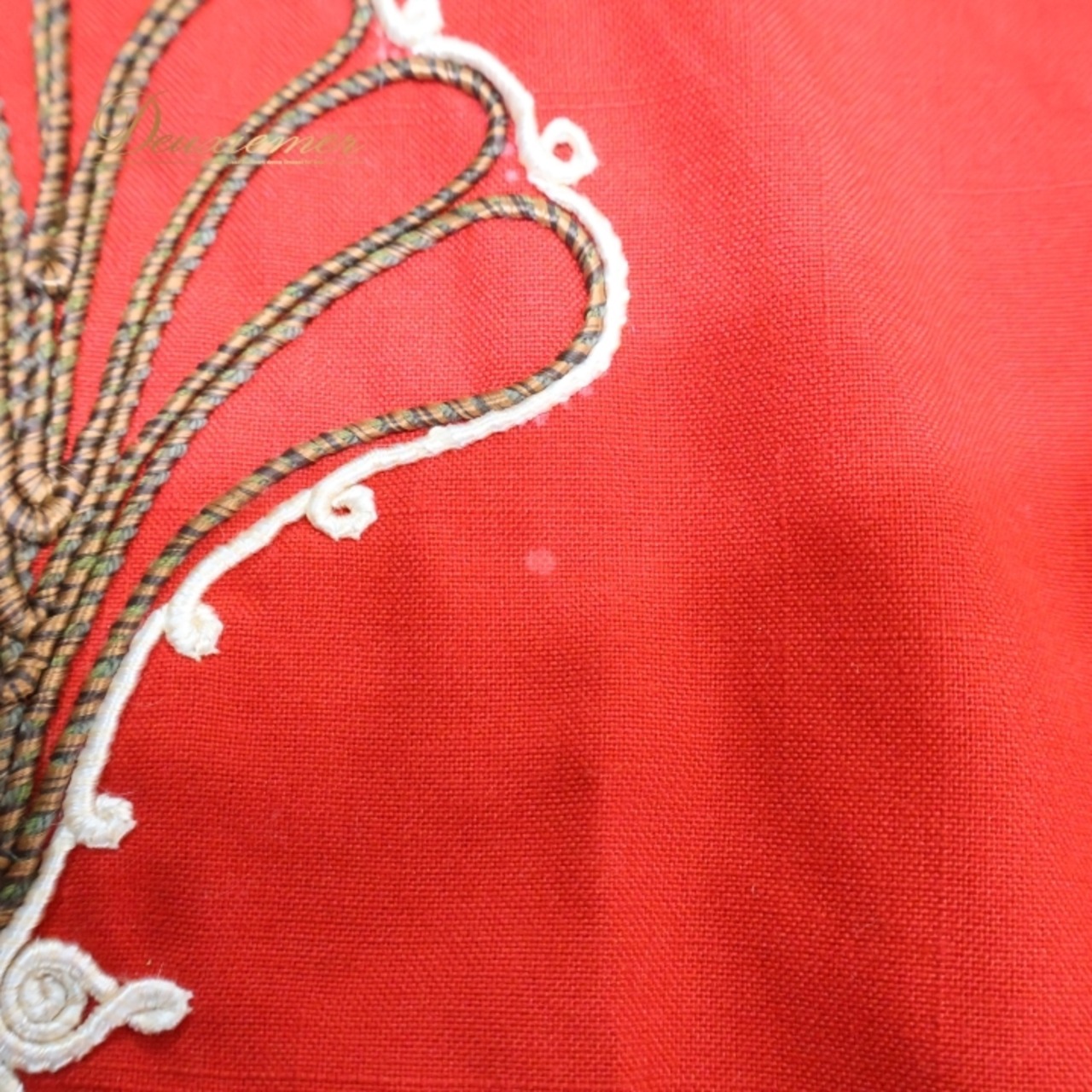 ベリーダンス 衣装 ワンピース ドレス レッド系 刺繍 赤 茶 白 羽織り 長袖 ロング スリット ガラベーヤ ハリージ 民族舞踏 ダンス衣装 練習 レッスン イベント ステージ ブラウン系 ホワイト系