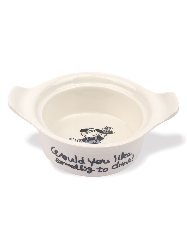 Syracuse New York Ceramic BONJOUR Bowl / monchouchou