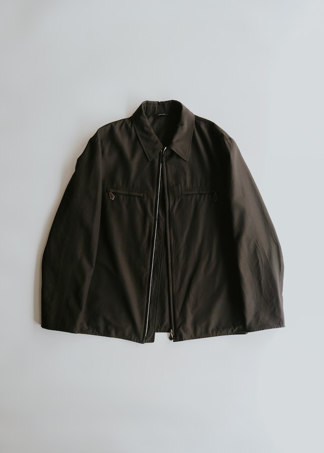 10's- HERMÈS wool gabardine drizzler type jacket