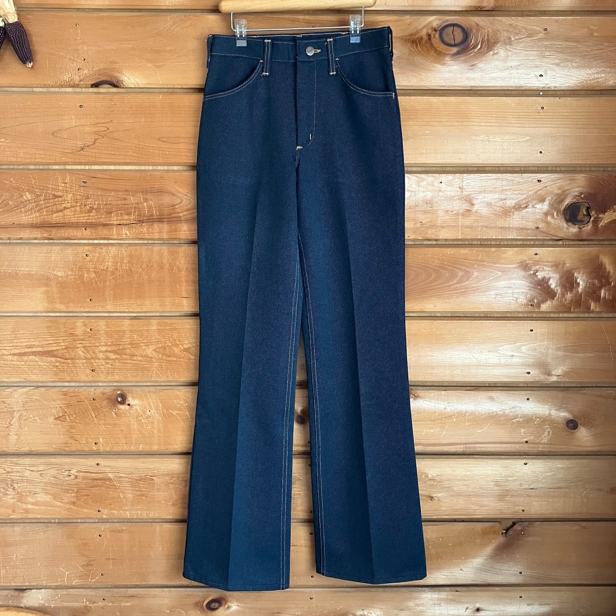 70s Wrangler ランチャーフレアパンツ ブロークンデニム | CORRINA CORRINA