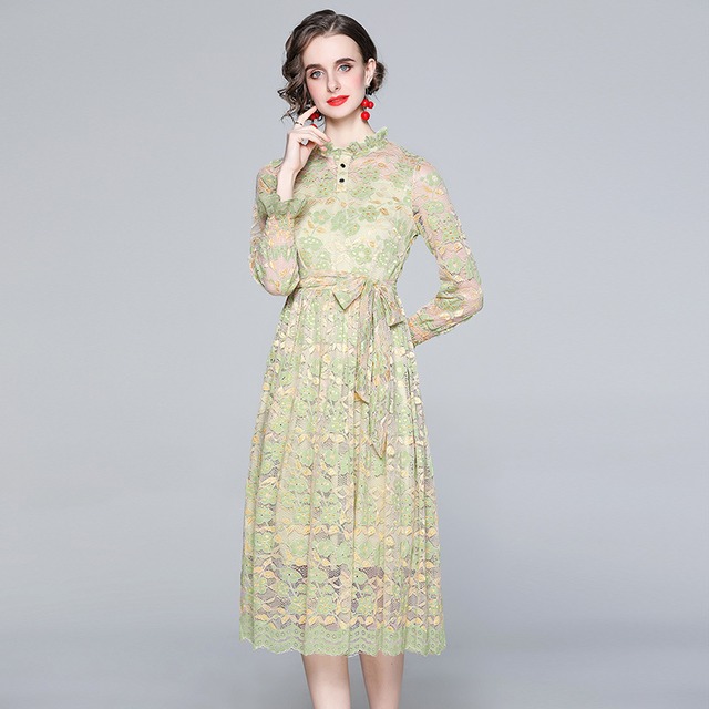 送料無料 D686 ウエストリボン付き 光沢 レース フレア ワンピース ライトグリーン ゴールド 黄緑 グリーン ライムイエロー 長袖 レース 無地 結婚式 スタンドネック インポート パーティードレス お呼ばれ 袖あり 上品 リボン インポートワンピース メール便 送料無料 D686 ウエストリボン付き 光沢 レース フレア ワンピース ライトグリーン ゴールド 黄緑 グリーン ライムイエロー 長袖 レース 無地 結婚式 スタンドネック インポート パーティードレス お呼ばれ 袖あり 上品 リボン インポートワンピース メール便