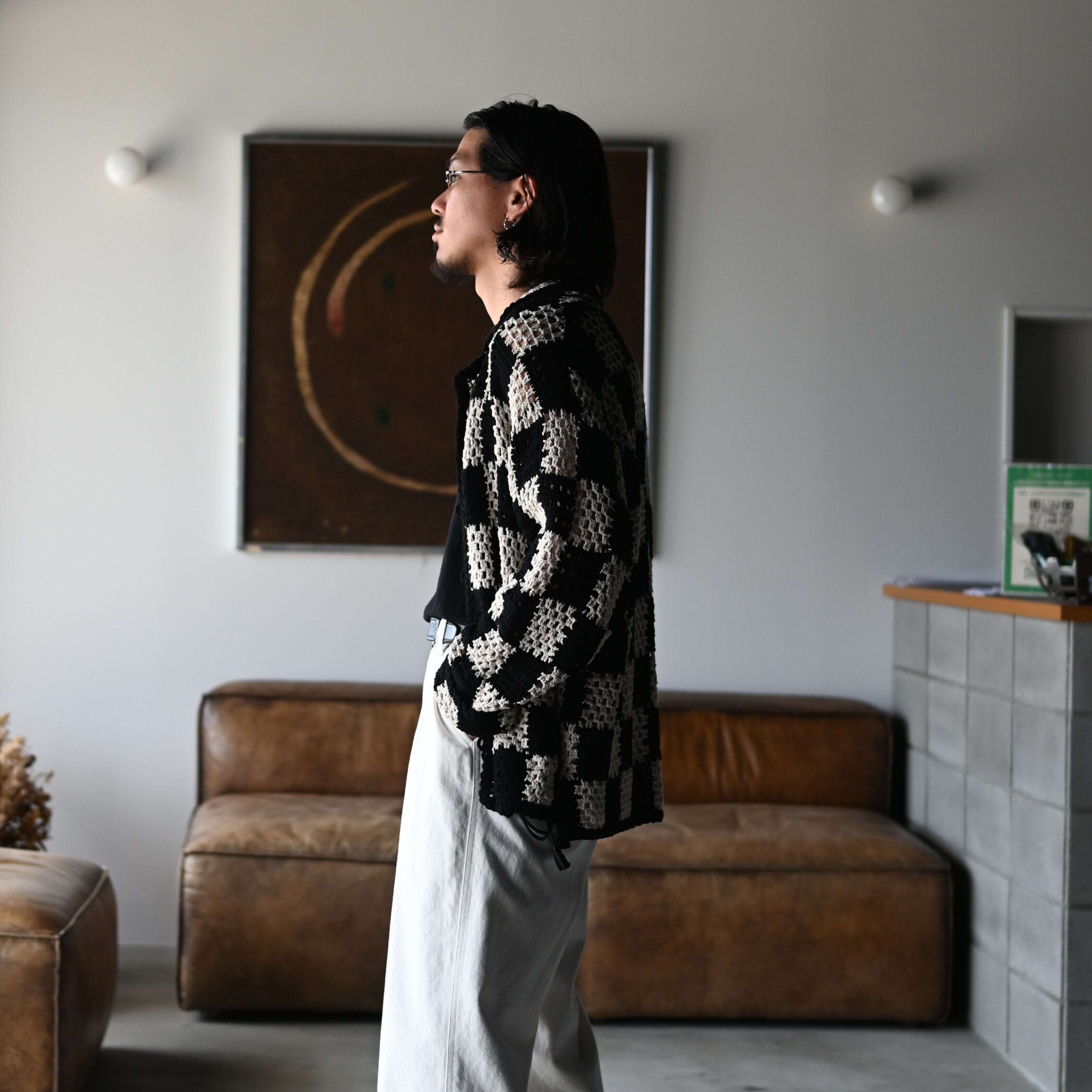 OLD JOE(オールドジョー)HAND CROCHET HAVANA SHIRTS (Long-sleeve
