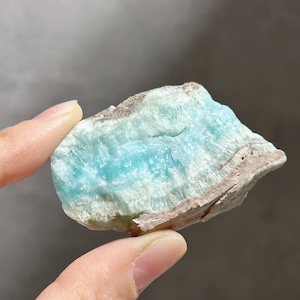 ブルーアラゴナイト 原石12◇Blue Aragonite◇天然石・鉱物・パワーストーン