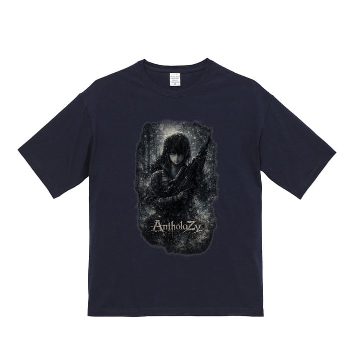 士郎正宗キャラクターTシャツ 通常版 HELLHOUND031 綿100% ブラック