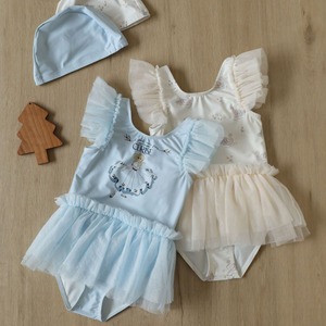 メッシュ付き水着