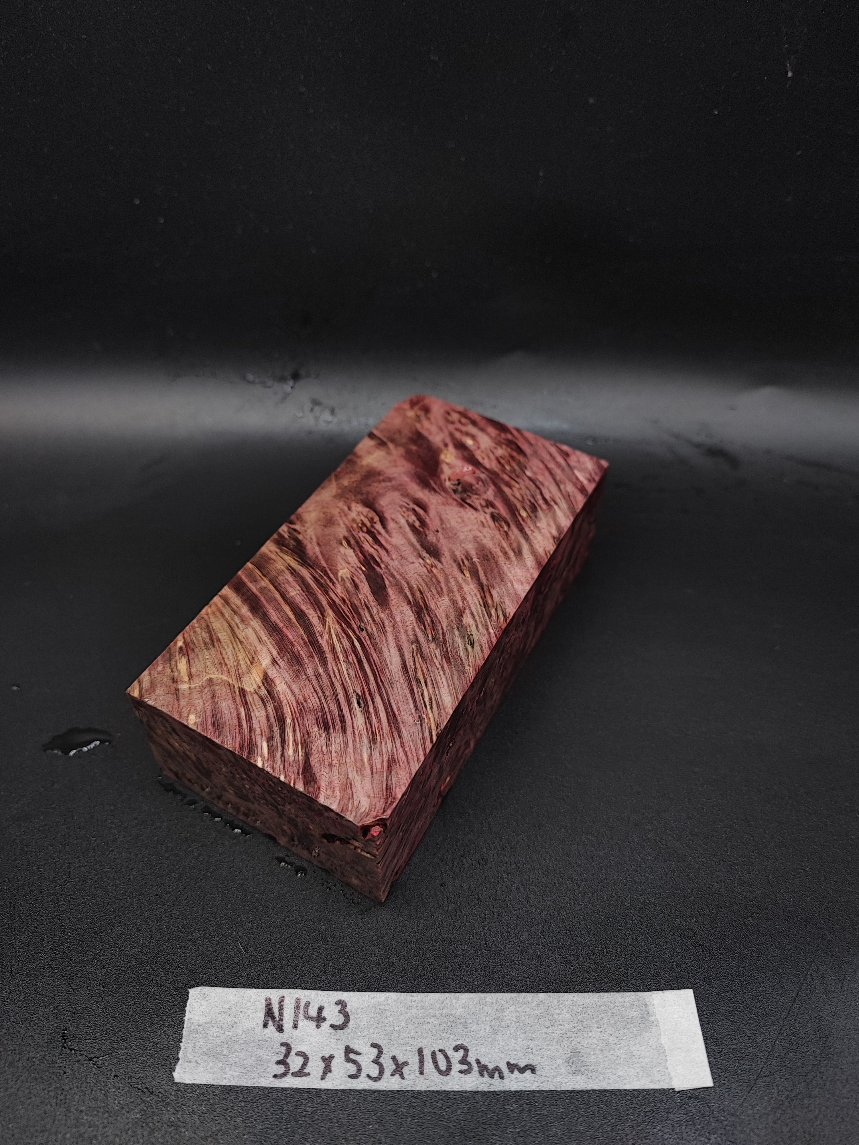 オーダーページ】スタビライズドウッド メープルバール | 24季