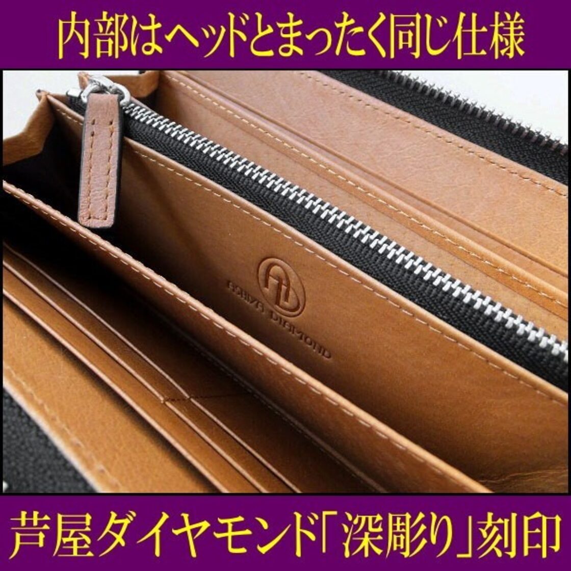 クロコダイル 長財布 ラウンドファスナー 希少ヘッド テール部位 芦屋 