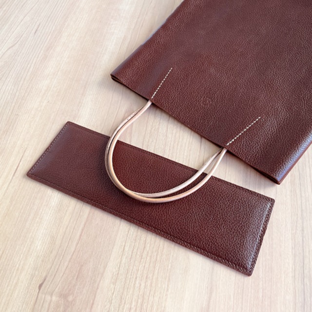 大人の革袋 M・A4が入る・ブラウン