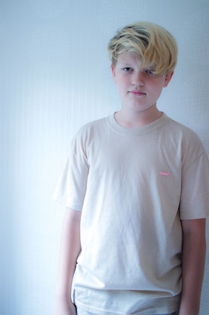 《Original》 Box logo T-shirt / sand beige（kids）