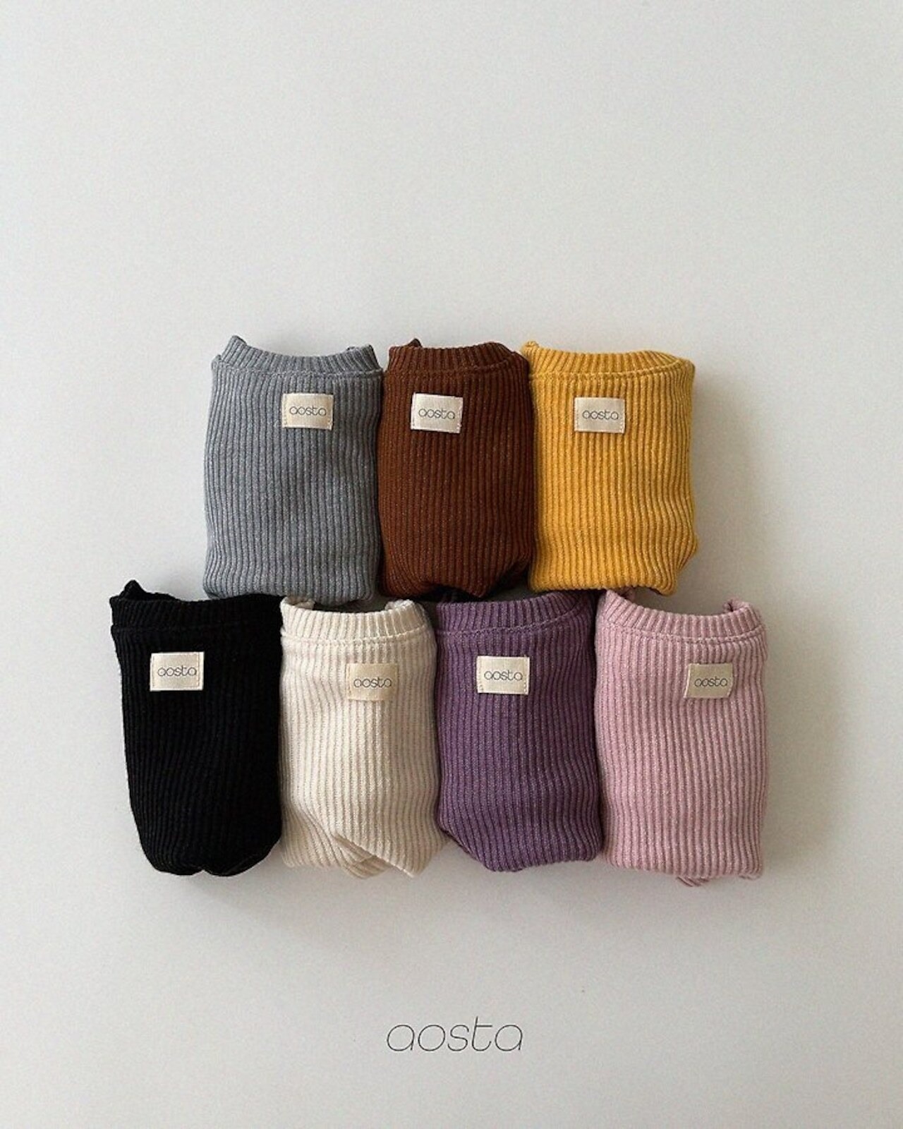 韓国子供服 / 26Autumn / Aosta / エブリデイTシャツ / 秋服 *S~XXL*