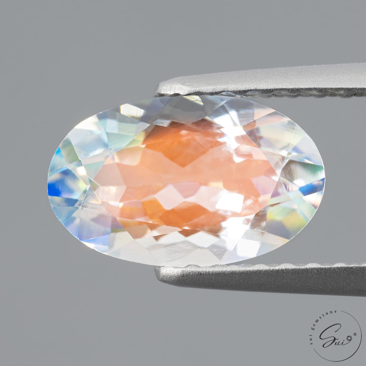 天然【非加熱】レインボームーンストーン 1.04ct | SUI GEMSTONE