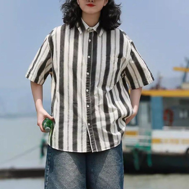 Stripe shirt M13354