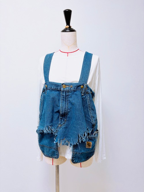 Denim 2way bustier ウエスト最大93cmカーハート