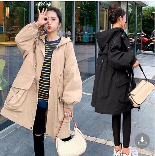 【大きいサイズL-4XL】ファッション/人気コート?ブラック/カーキ2色展開◆scoosv-120687