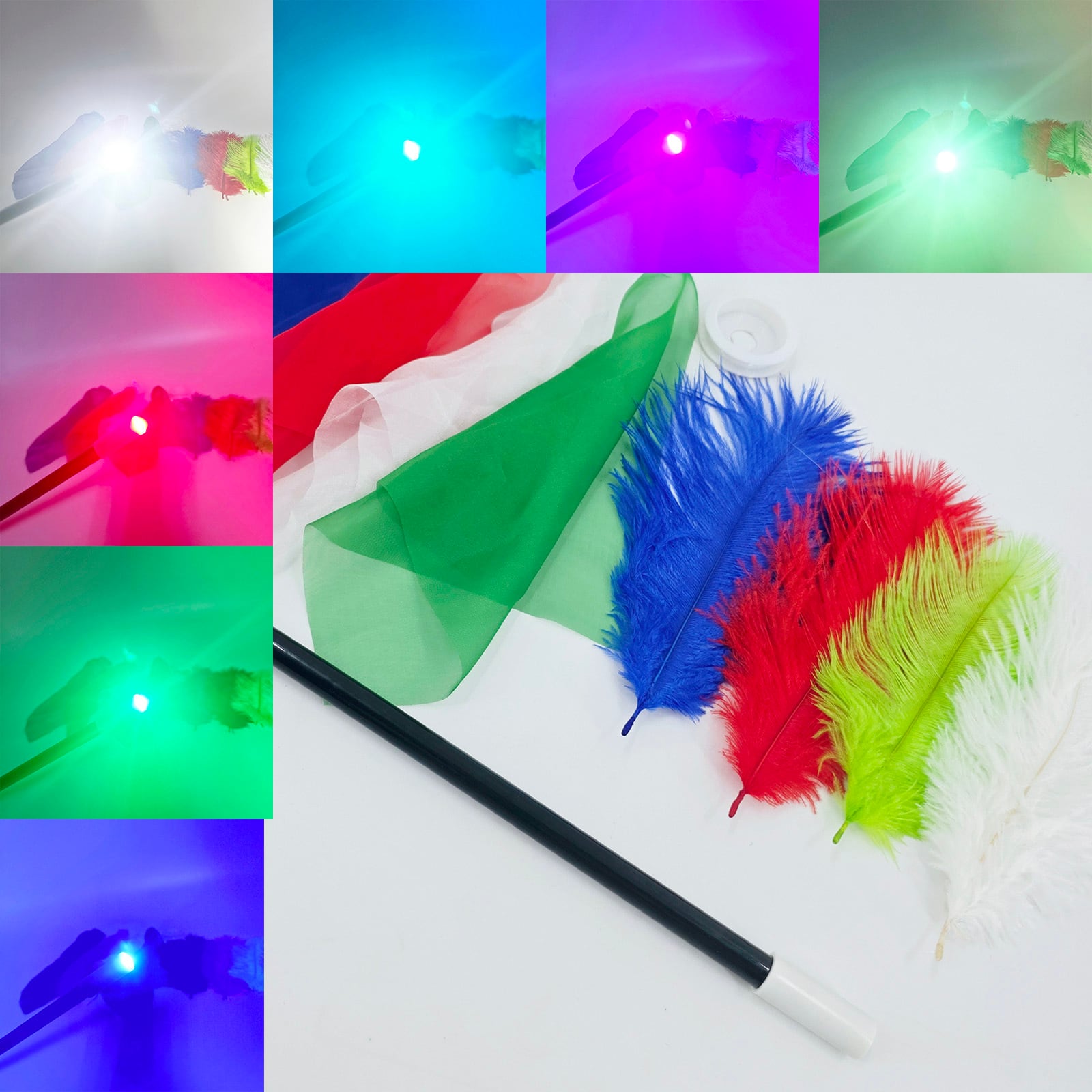 CGではありません！ Lighting magic wand（7色） | KING OF MAGIC