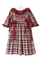 【Pomme cannelle 】■秋冬■The hand smocked SERAPHINA dress-Nappa original