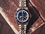 WMT Sanford 2 Tone / Blue bezel Aged Edition
