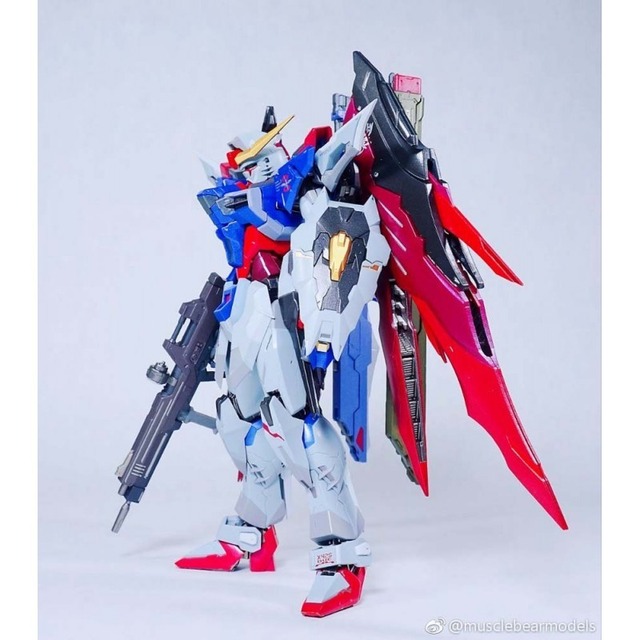 Metal Gear Mc Mb Ver 1 100 X 425 デスティニーガンダム 光の翼エフェクトパーツ ガンプライク