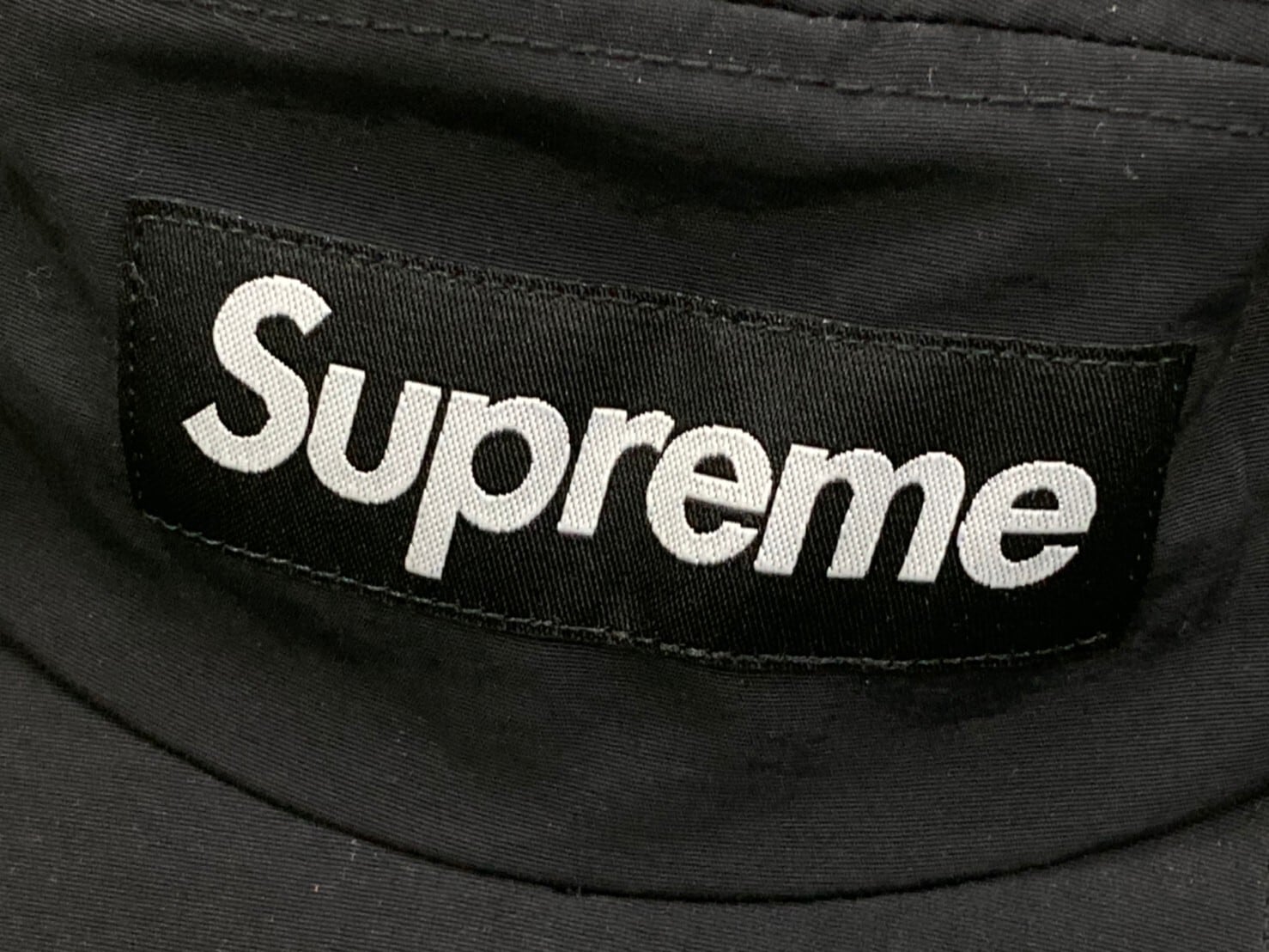 【送料込】supreme Trail Camp Cap black