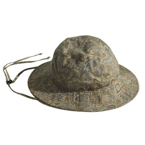CTTN PAISLEY MOUNTAIN HAT / コットンペイズリーマウンテンハット(BEIGE)