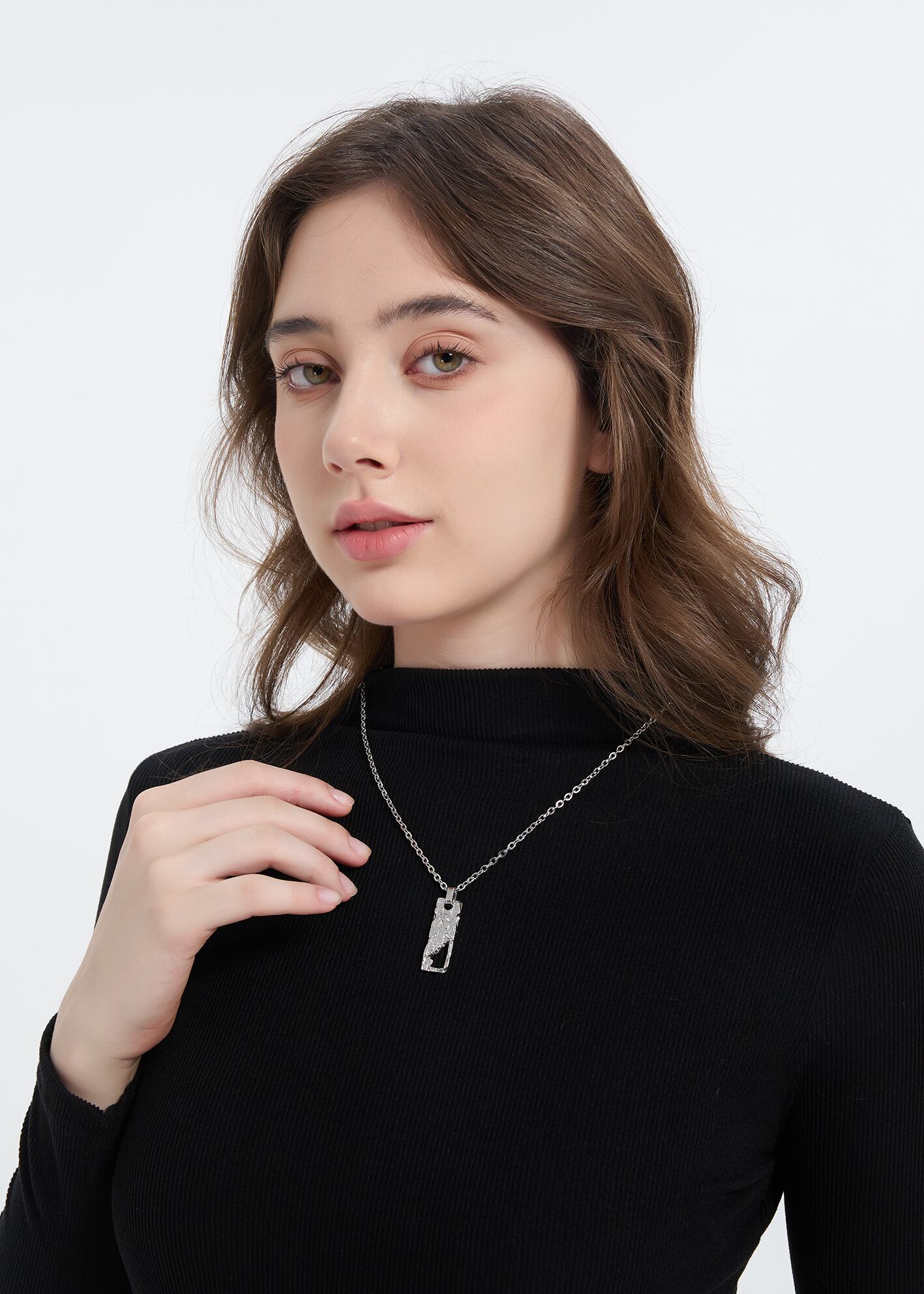 AD.28 ADNEW Rectangle Necklace | ADNEW【エディニュー】