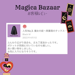 魔女の庭〜黒薔薇のタックスカート〜M21065