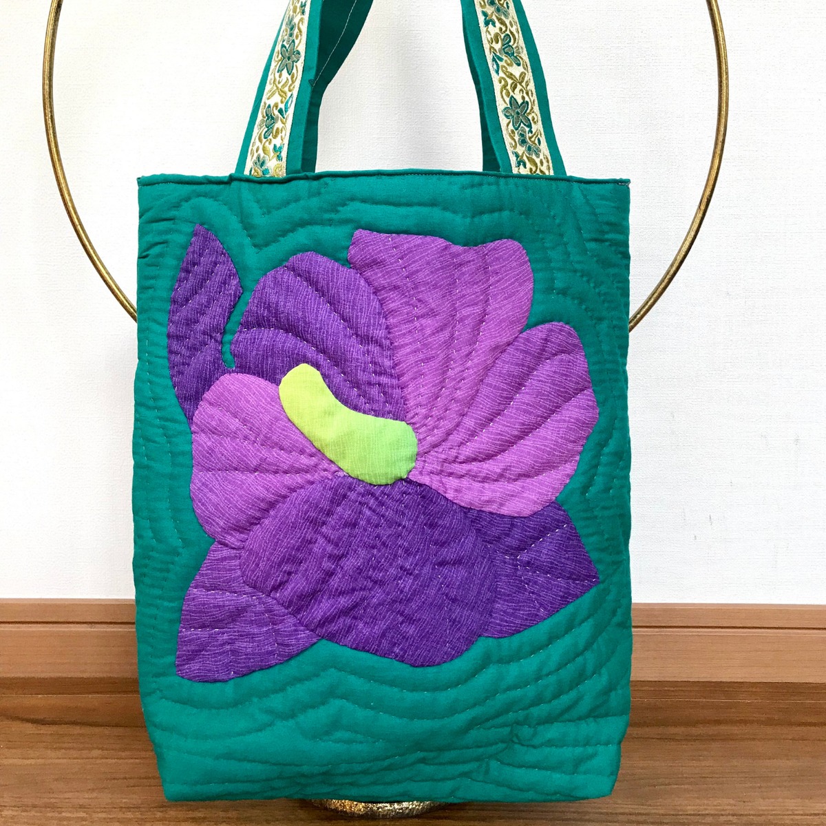 Alo Alo Tote Bag | ハワイアンキルト aloha quilt