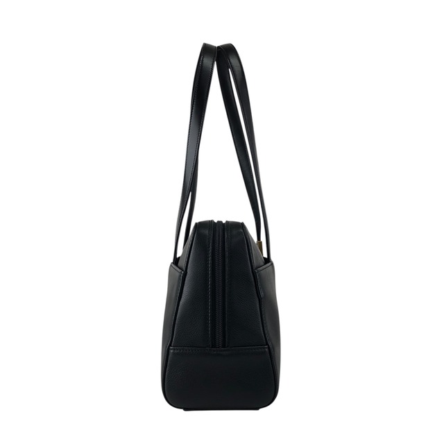 BURBERRY バーバリー トートバッグ ブラック ロゴ レザー vintage ヴィンテージ オールド y6x2fb