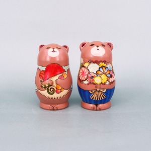 《 ta-nya 》ちいさなくまちゃん　マトリョーシカ　1個型