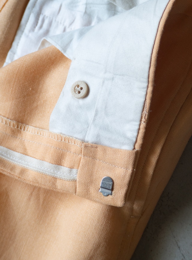 "ACWA" 1970s Yellow Linen trousers