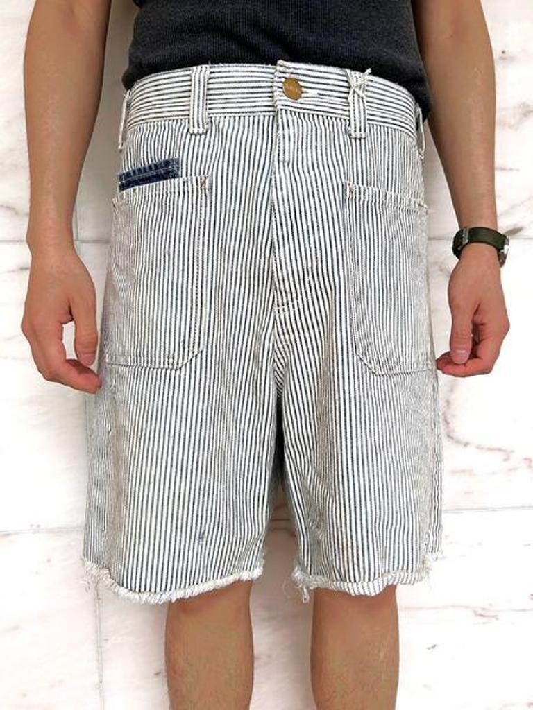 KAMIYA（カミヤ） 【Hickory Work Shorts】 ヒッコリー ワーク