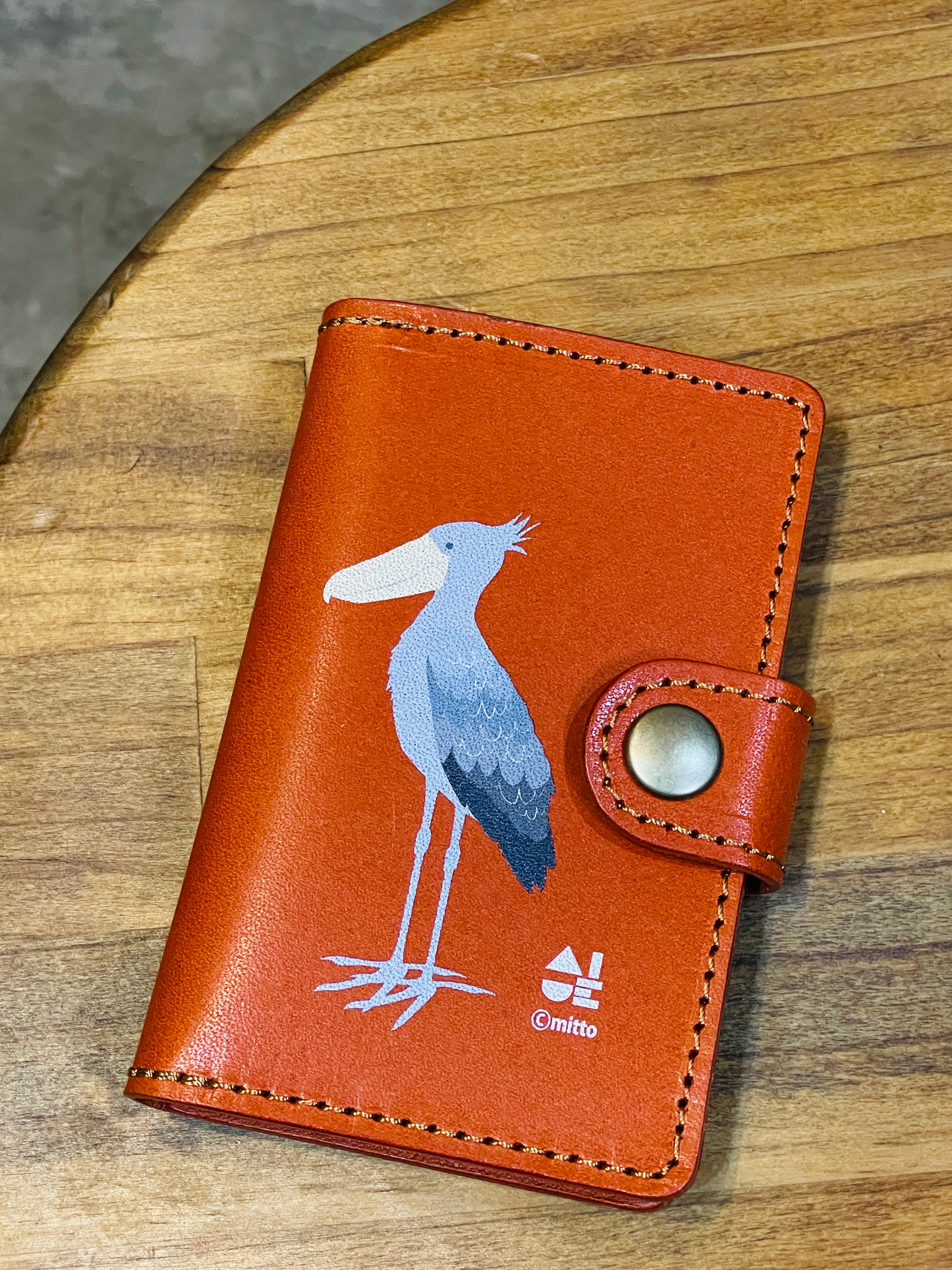 マルチポーチ S ハシビロコウ グリーン | sasatte STORE|ささっ マルチポーチ S ハシビロコウ グリーン | sasatte STORE|ささっ