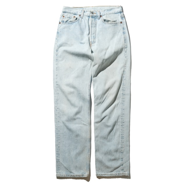 90's Levi's 501 "ice blue" made in USA 実寸30×31