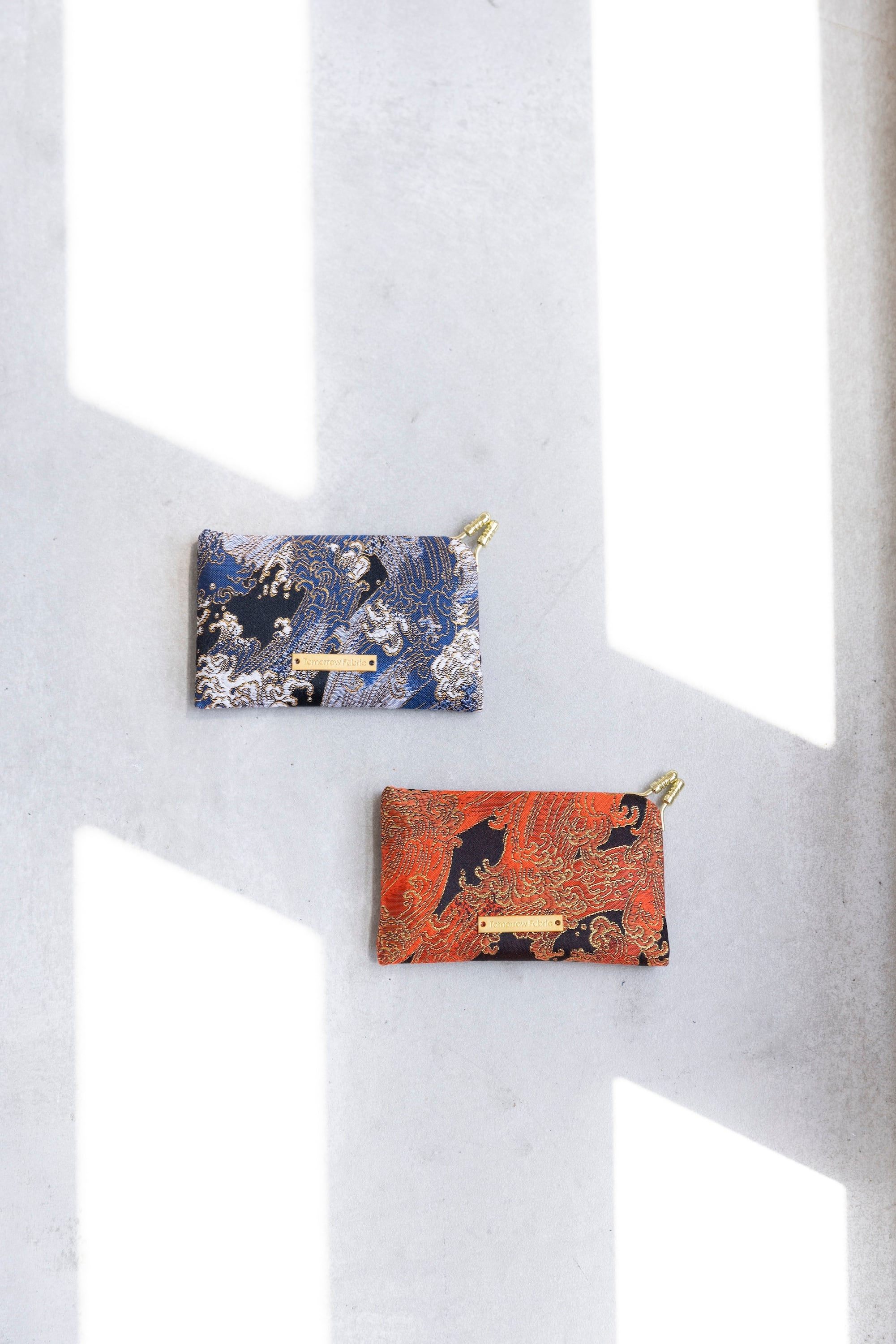 西陣織ミニ財布(カードケース) NAMI / NCC11【人気商品】 | Tomorrow