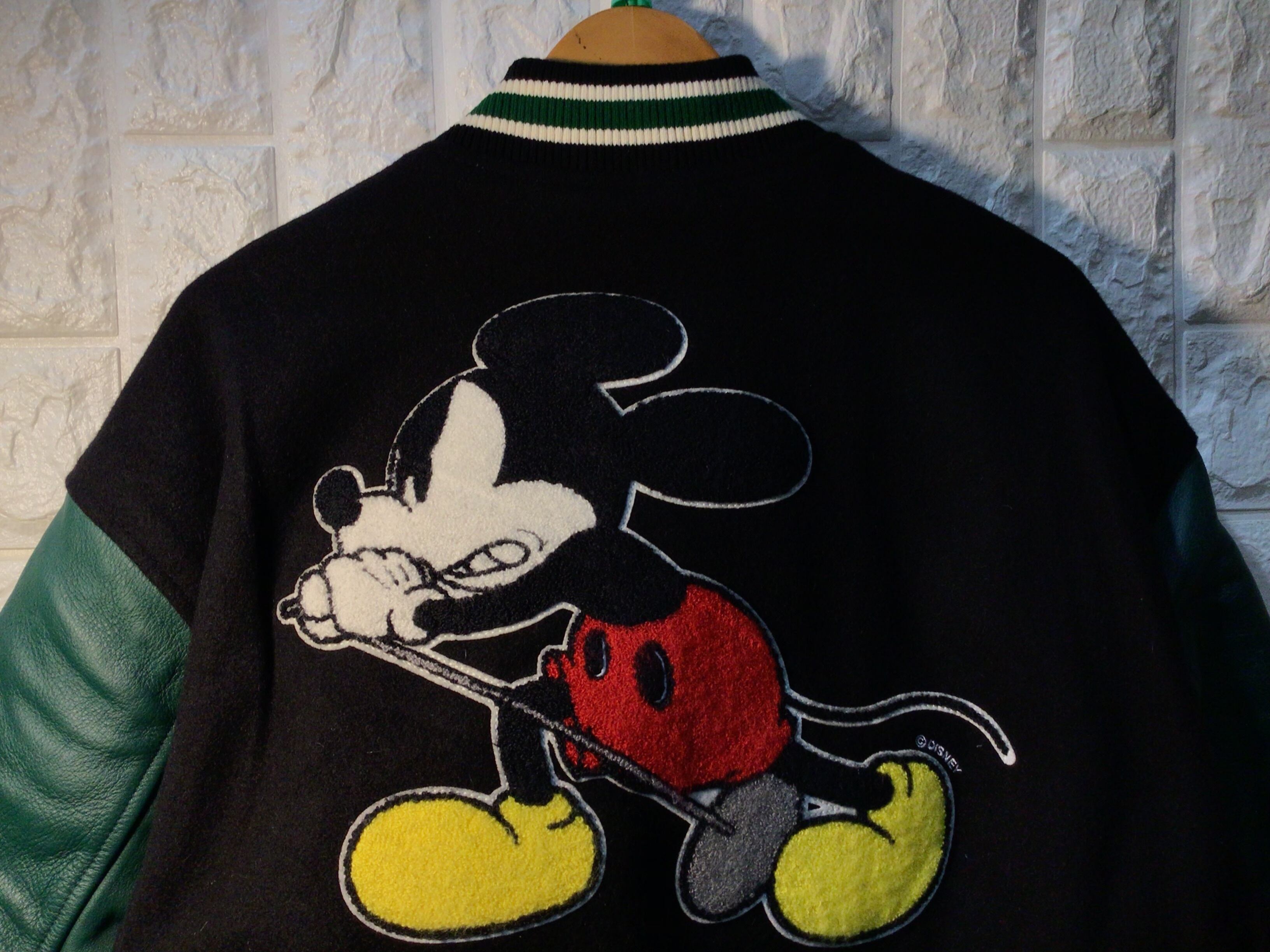Supreme × NUMBER(N)INE Mickey Mouse Varsity Jacket | Pay ID