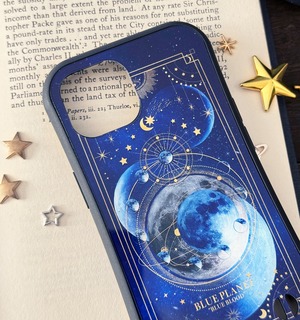 青の惑星 "BLUE PLANET" iPhoneグリップケース