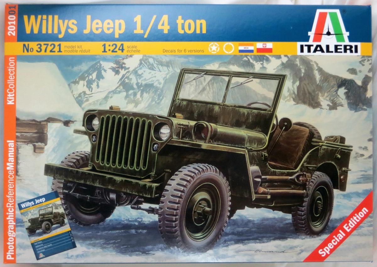 イタレリ 1/24 ウィリス ジープ 1/4ton | バットカンパニー